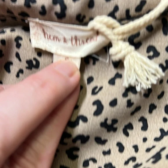 Hem & Thread Black Faux Leather Snap Shirt Jacket - Picture 4 of 5